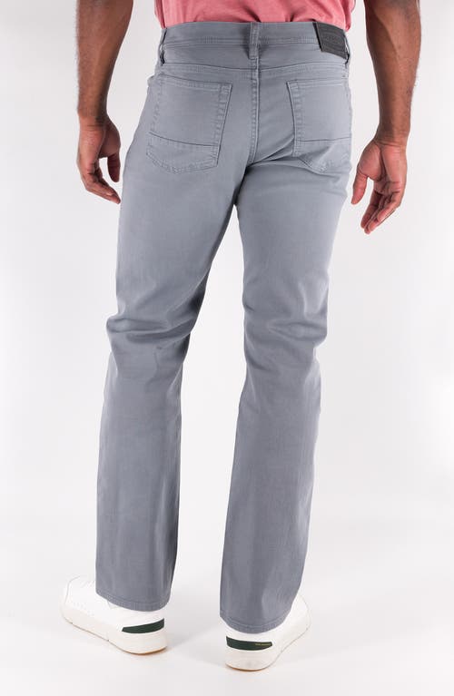 Shop Devil-dog Dungarees Relaxed Straight Leg Stretch Jeans In Gray Beard