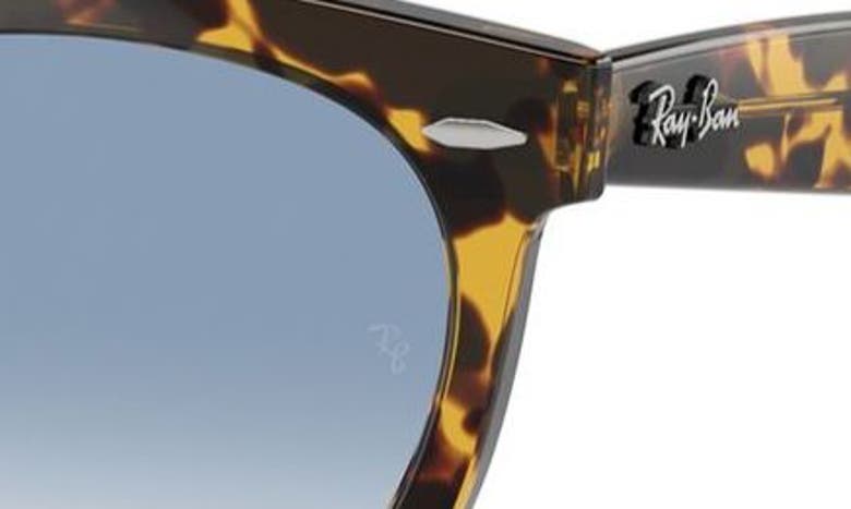 Shop Ray Ban Ray-ban Wayfarer Way 54mm Oval Sunglasses In Mustard