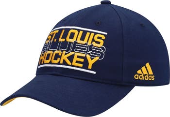 St. Louis Blues adidas Color Pop Trucker Adjustable Hat - Navy