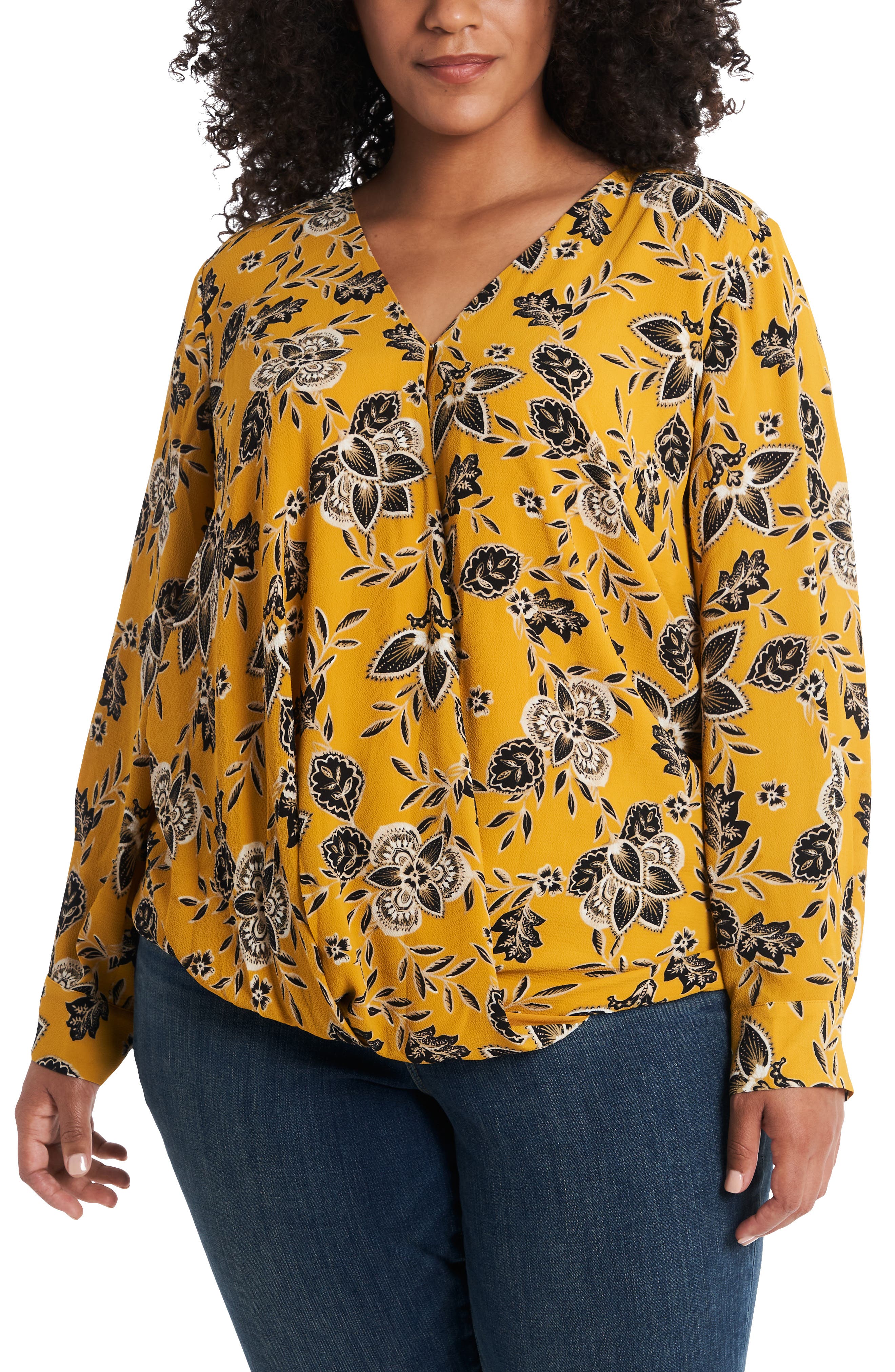 vince camuto plus size blouses