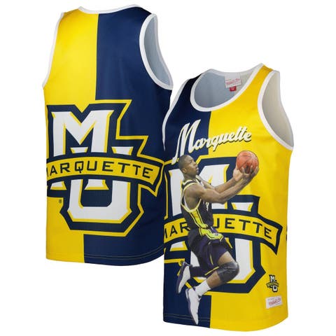 Men's Mitchell & Ness Tim Hardaway/Latrell Sprewell Black Golden State Warriors Slam Player Tank Top