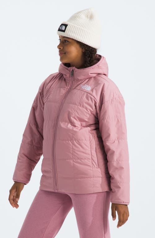 Shop The North Face Kids' Shasta Water Repellent Reversible Hooded Jacket In Mauve