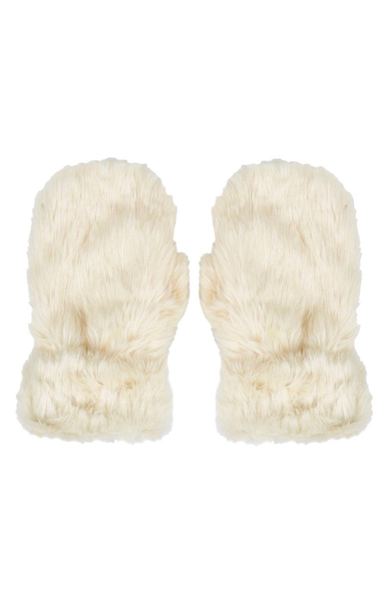 Topshop Faux Fur Paw Mittens | Nordstrom