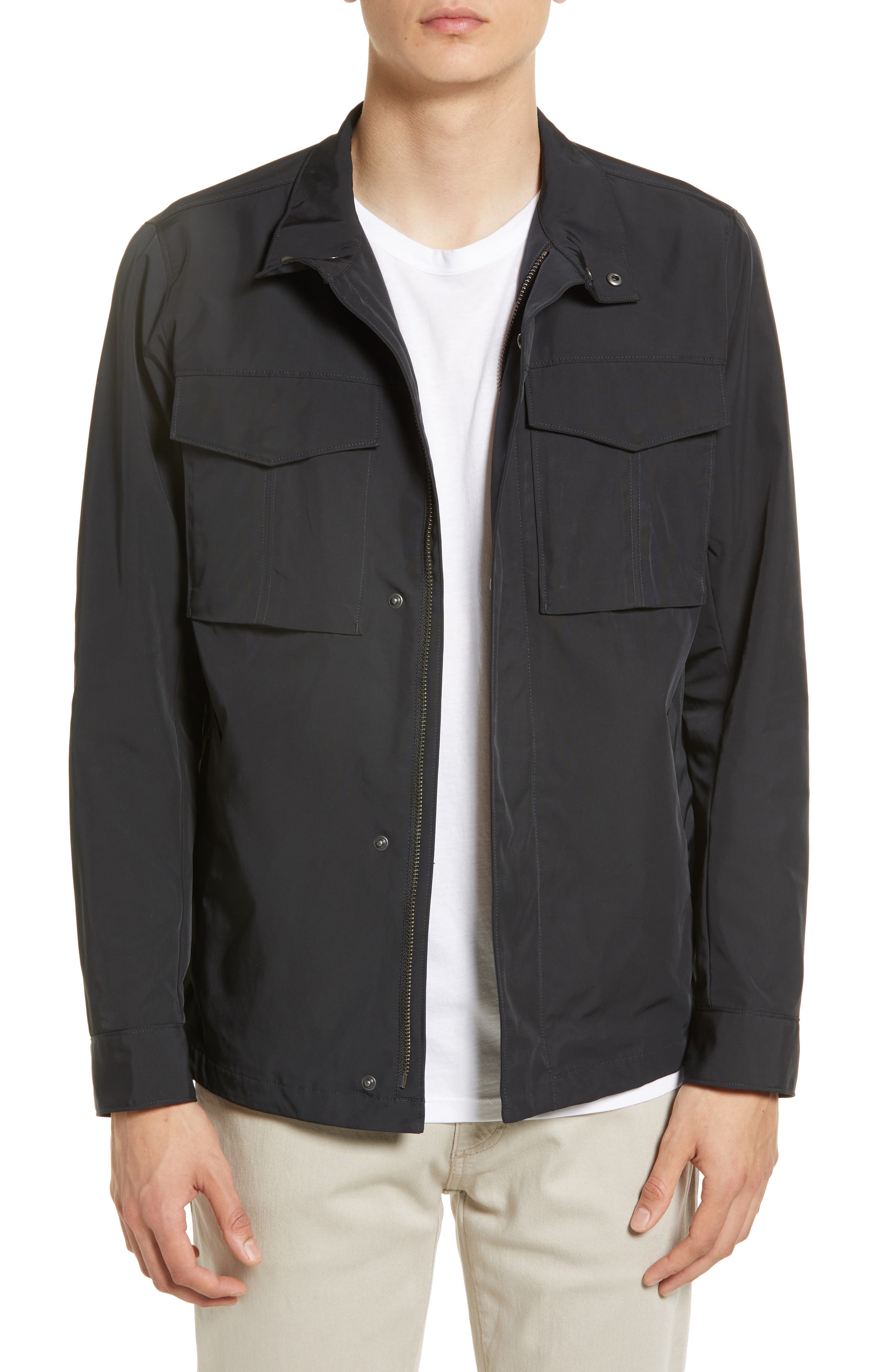 Theory Men's Yost Stand Collar Jacket 