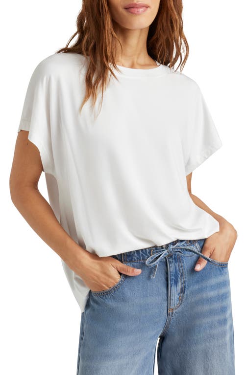 Splendid Tyra Dolman Sleeve Tencel® T-Shirt in White 