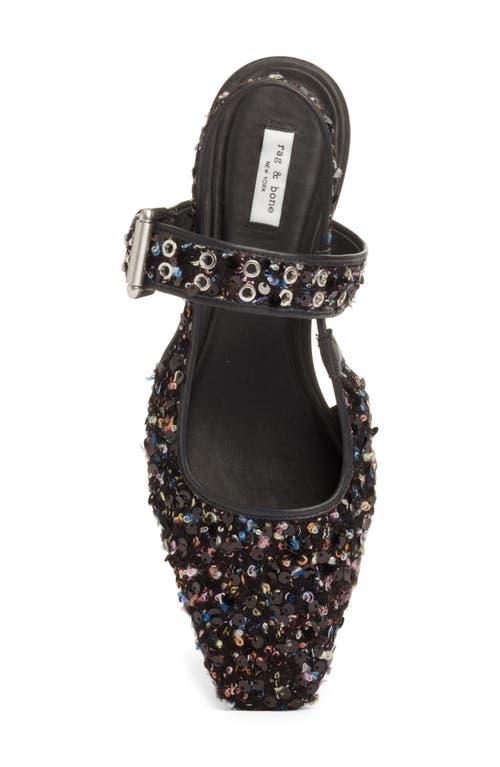 RAG & BONE RAG & BONE ASTRA SEQUIN SLINGBACK FLAT 