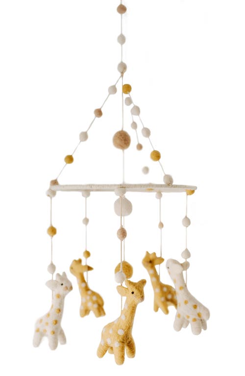 Pehr Follow Me Giraffe Mobile in Yellow at Nordstrom
