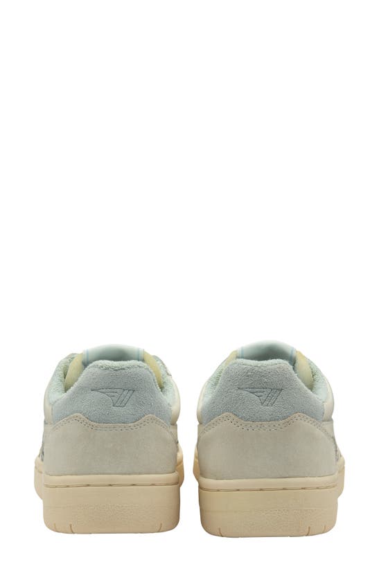 Shop Gola Eagle Sneaker In Off White/ Ice Blue
