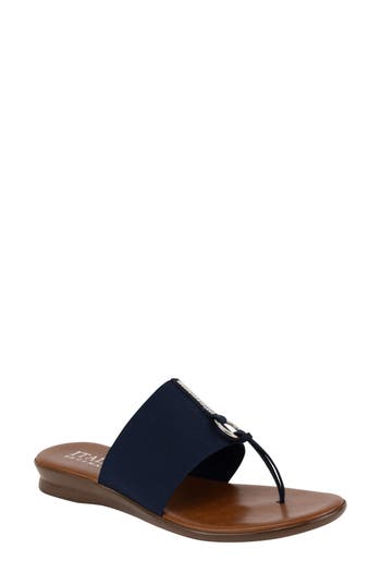 Italian Shoemakers Lillee Flip Flop In Navy