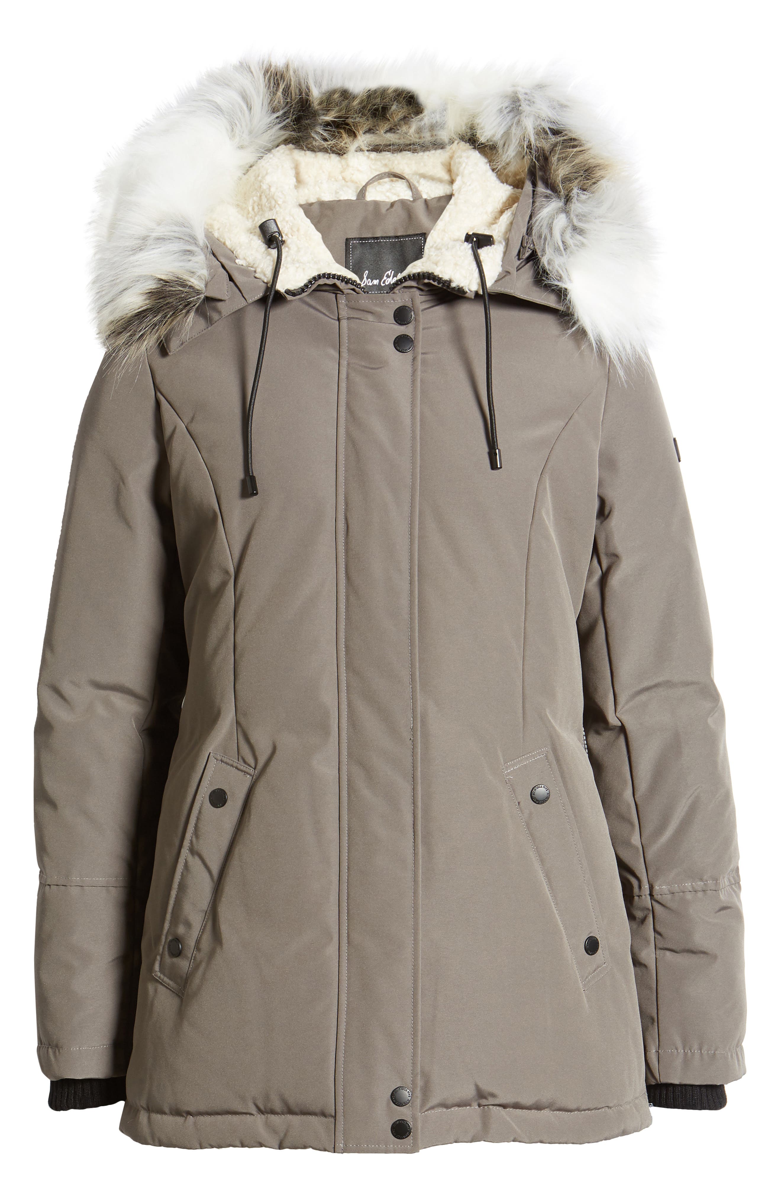 sam fur lined parka