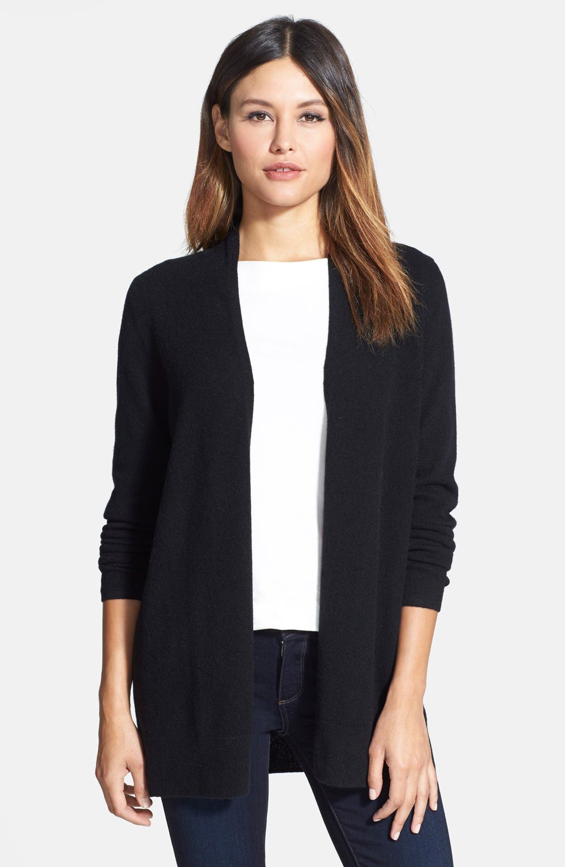 Nordstrom Collection Open Front Cashmere Cardigan Nordstrom
