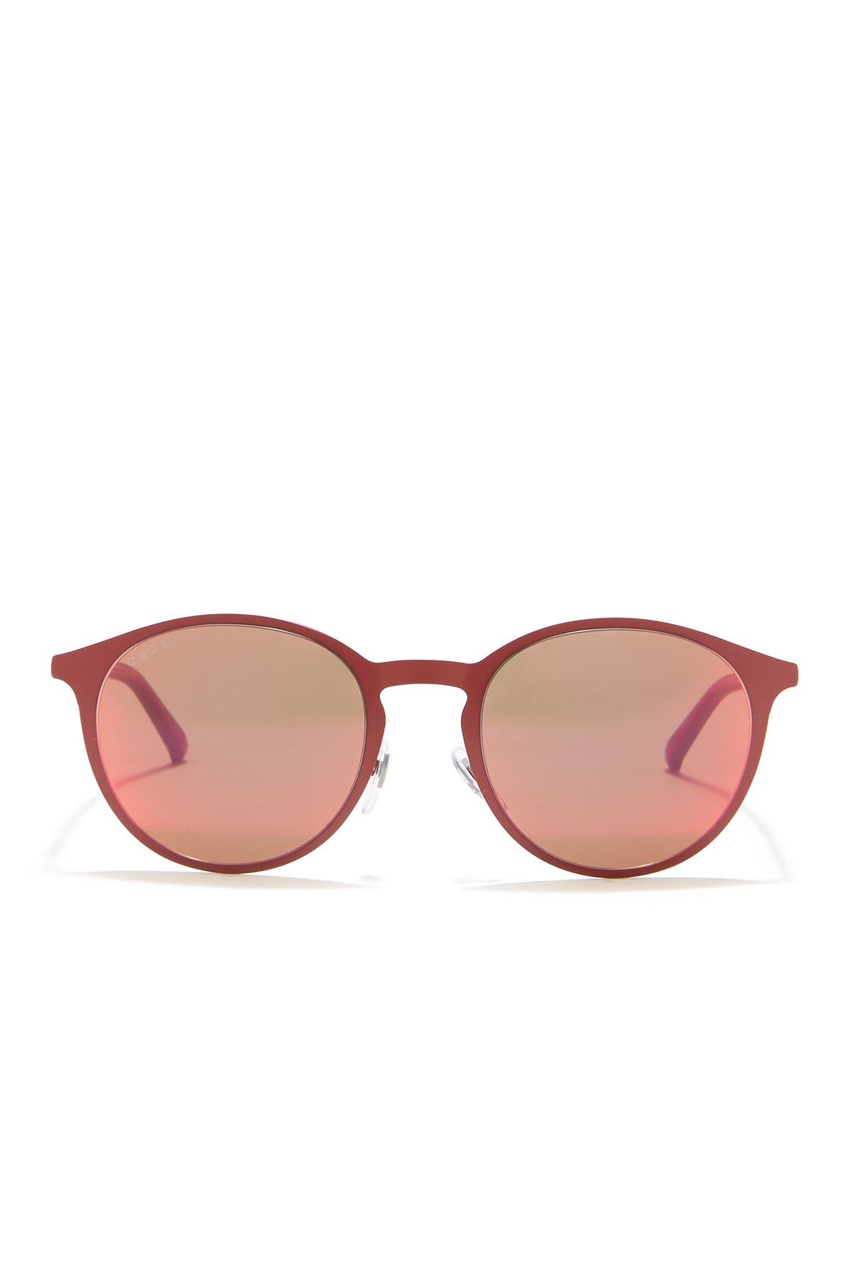 gucci white round sunglasses