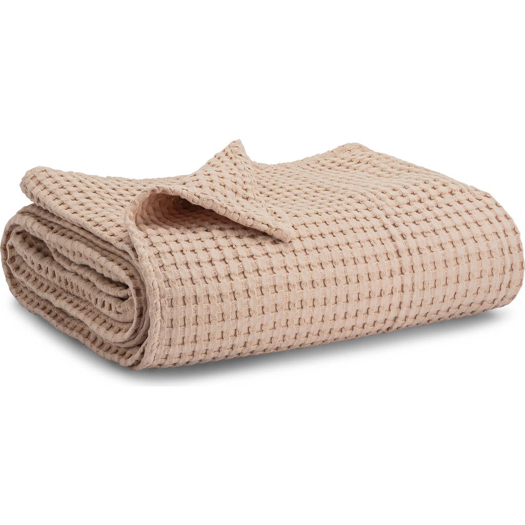Comfy Cubs Baby Waffle Blankets In Blush