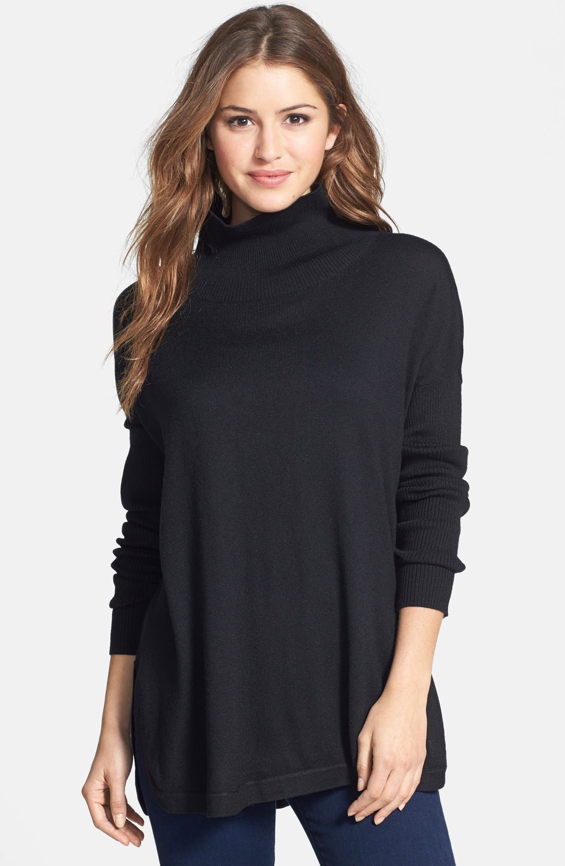 vince oversized turtleneck sweater