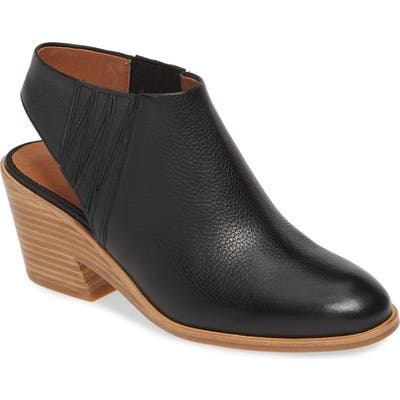 Gentle Souls Signature Harlie Open Heel Bootie- Black