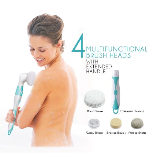 PURSONIC PURSONIC ADVANCED FACIAL & BODY CLEANSING BRUSH WITH EXTENDED HANDLE