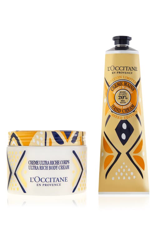 L'Occitane Vanilla Hand & Body Cream Set $73 Value