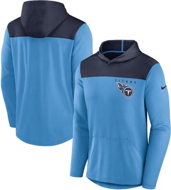 Nike Men's Nike Light Blue Tennessee Titans Fan Gear Pullover