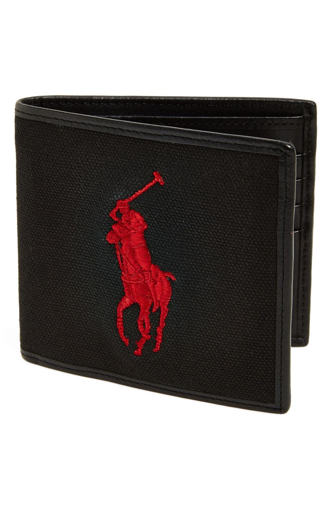 Polo Ralph Lauren Canvas Bifold Wallet Nordstrom