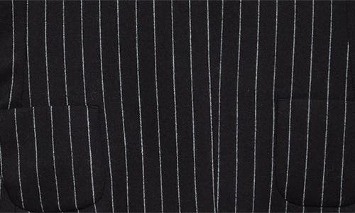 Shop Julie Kegels Pinstripe Stretch Wool Jacket In Dark Blue