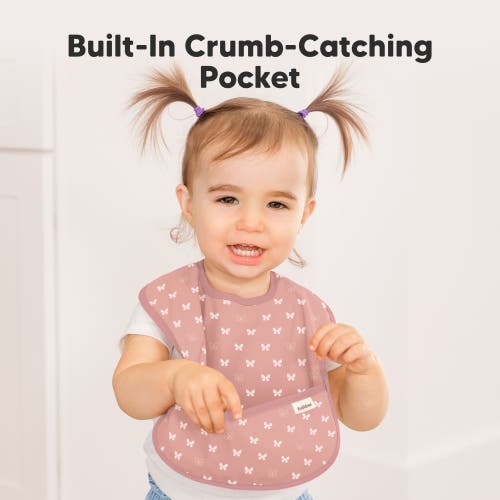 Keababies 3-pack Presto Waterproof Bibs In Butterflies
