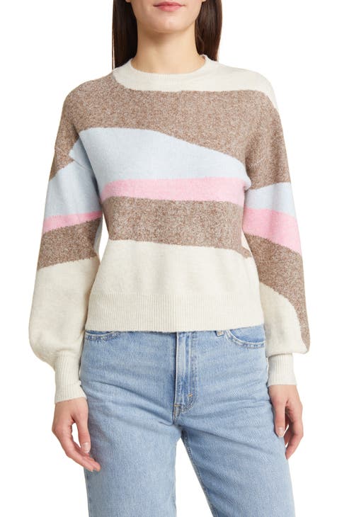Doffy Art Stripe Sweater