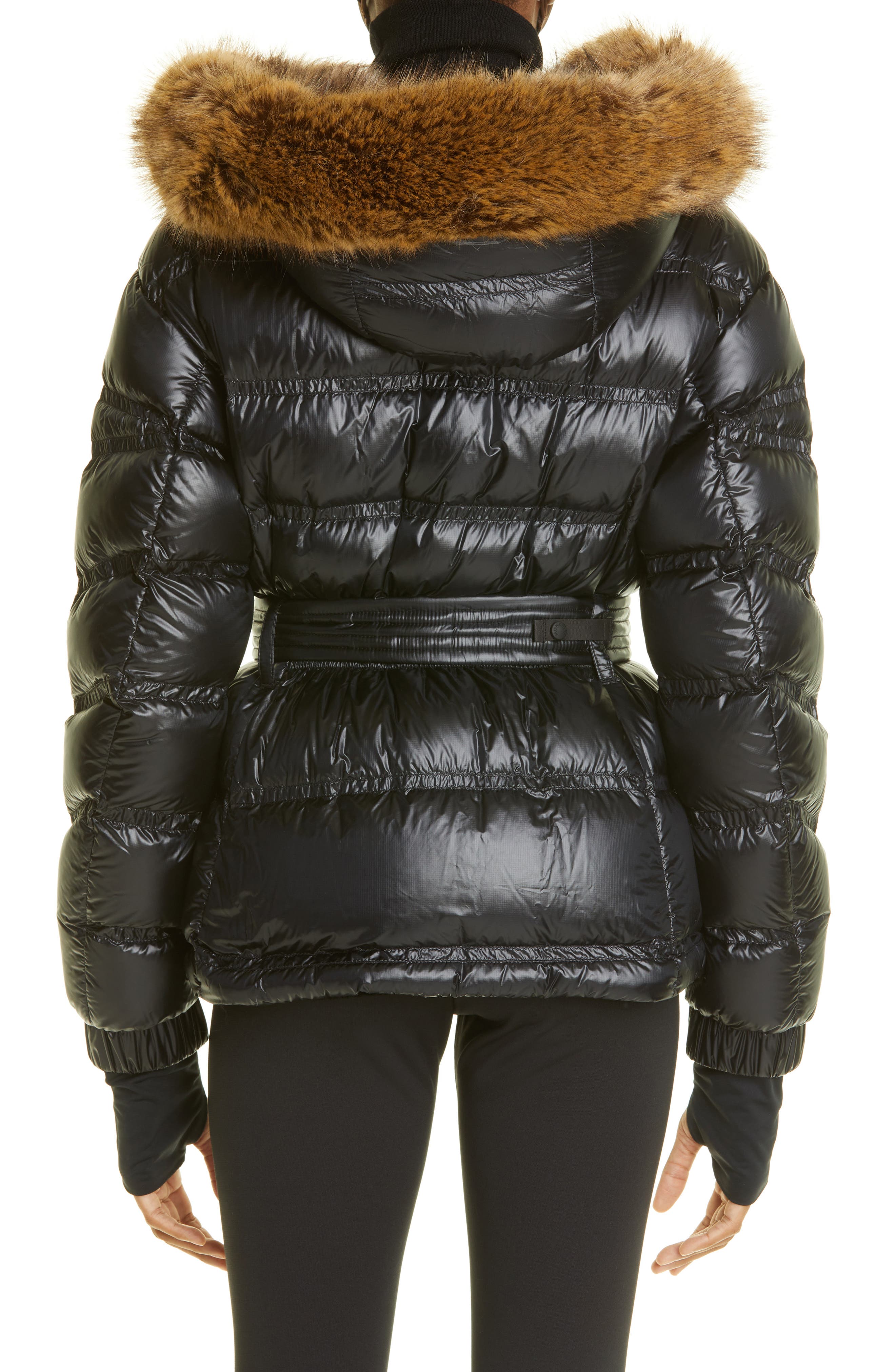 moncler grenoble quilted down jacket