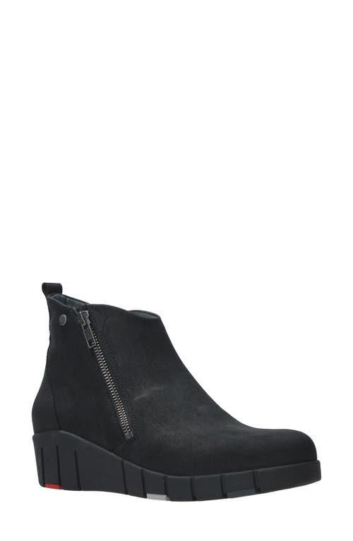 Shop Wolky Phoenix Zip-up Bootie In Black