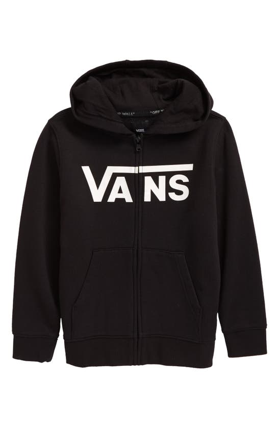 VANS KIDS' CLASSIC ZIP FRONT GRAPHIC HOODIE,VN0A45D2Y28