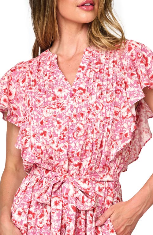Gibsonlook The Grace Floral Maxi Dress In Rose Bouquet Floral