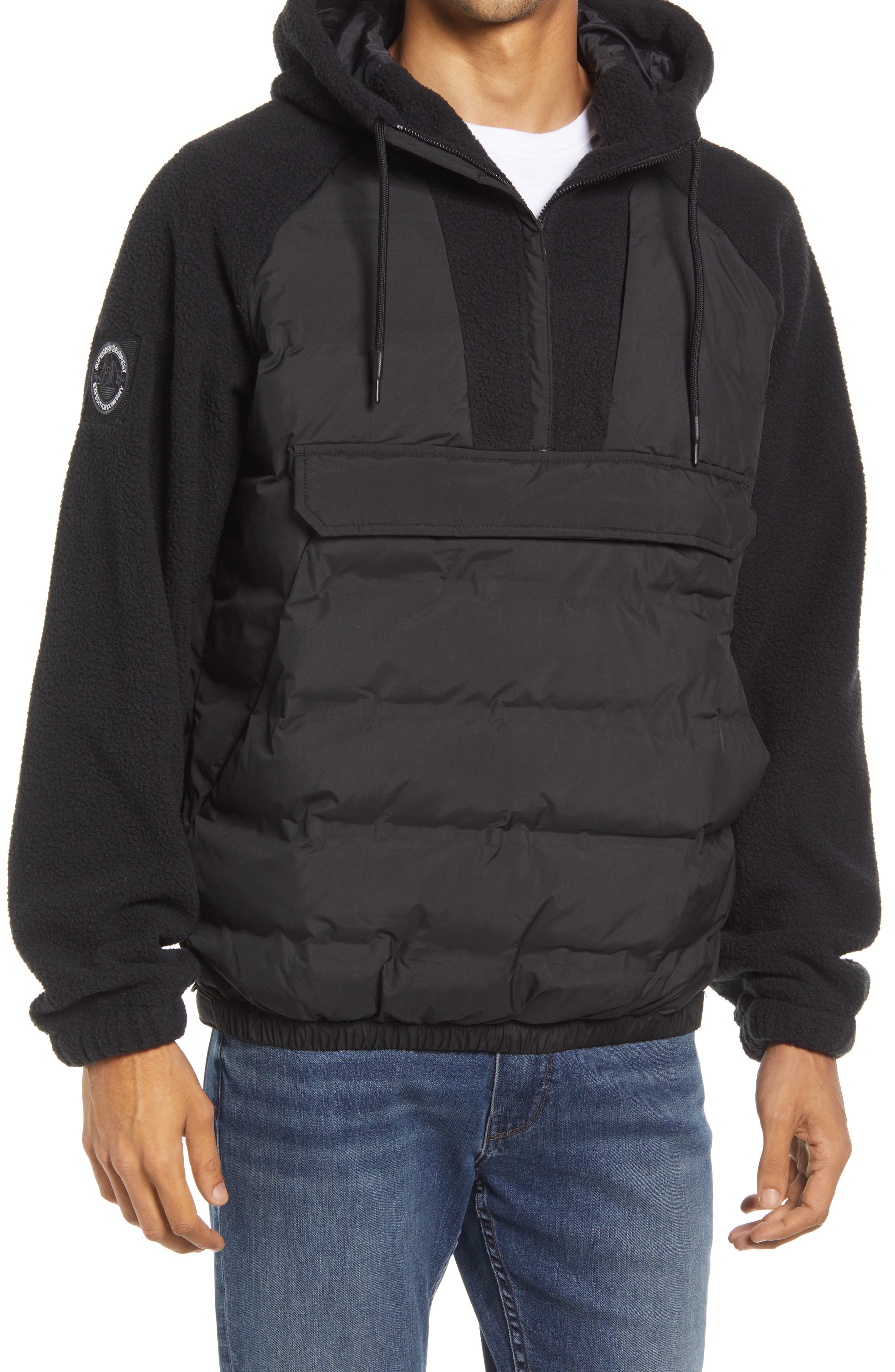 mens pullover jackets