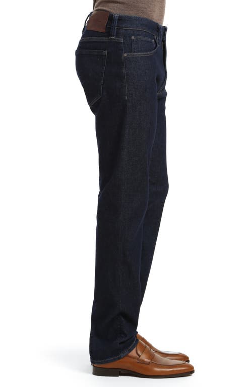 34 Heritage Courage Straight Leg Jeans In Deep Structure