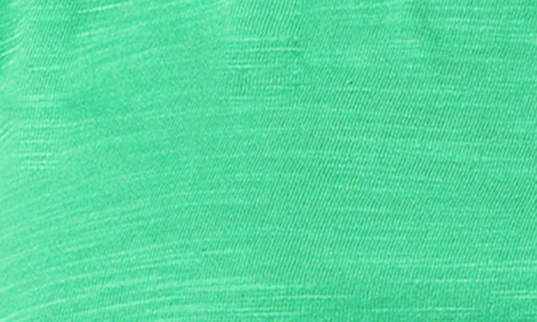 Shop Sanctuary Twisted Cotton Blend Slub Jersey Tank In Green Good