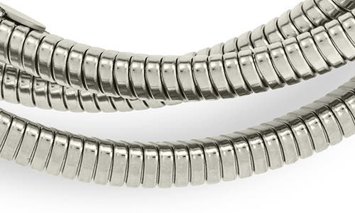 Sterling Forever Briar Set Of 3 Stackable Bracelets In Silver