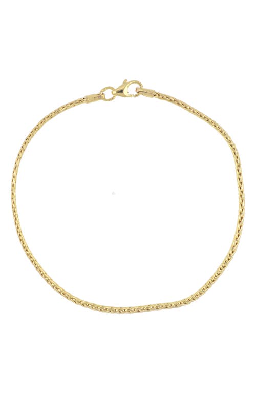 Bony Levy 14K Gold Mesh Rope Bracelet in 14K Yellow Gold at Nordstrom, Size 7