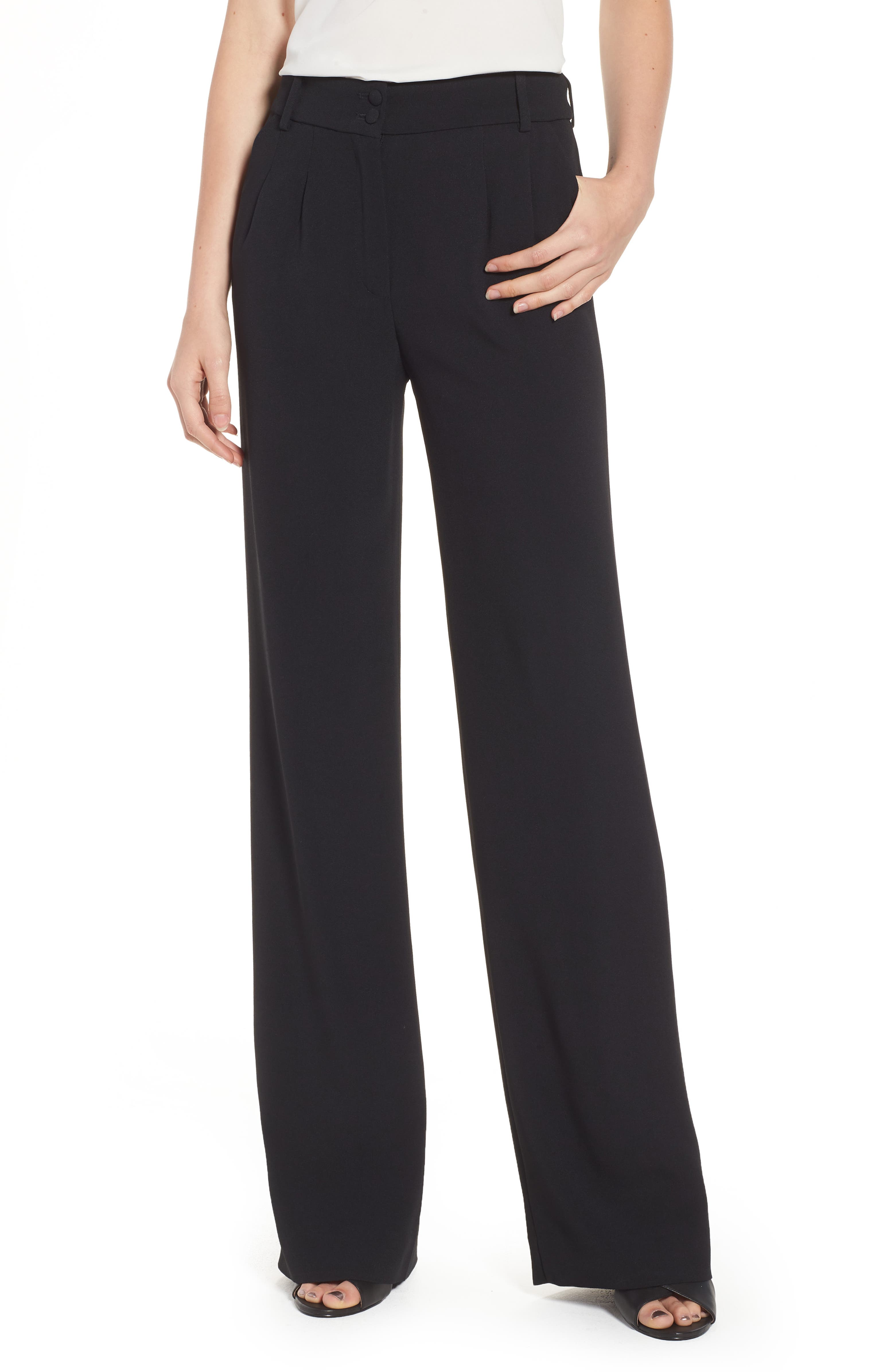 Sézane Théofil Silk Trousers | Nordstrom