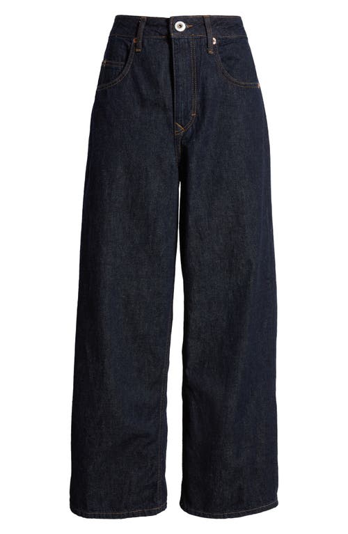 Bdg Urban Outfitters Jaya Low Rise Wide Leg Jeans In Rinse Denim