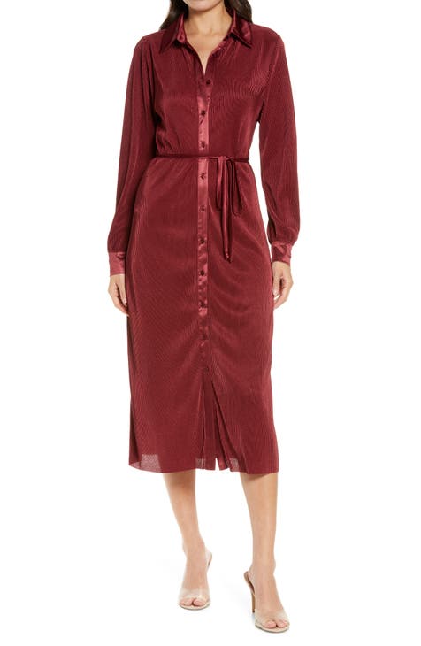 Women's Burgundy Dresses | Nordstrom