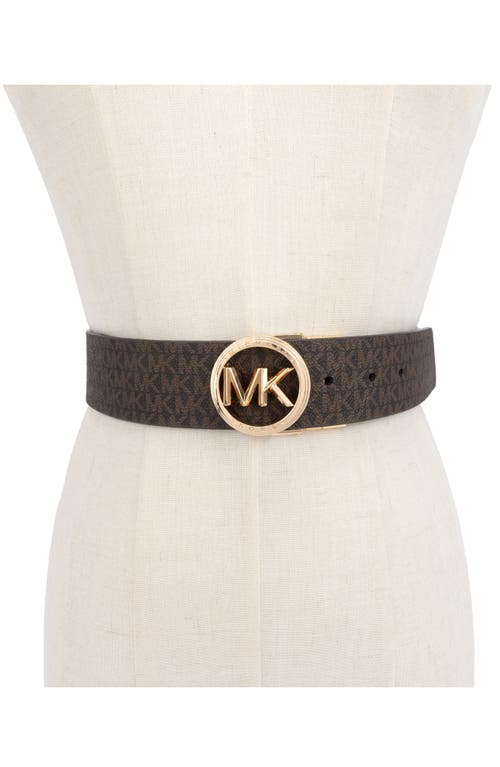 MICHAEL MICHAEL KORS MICHAEL MICHAEL KORS REVERSIBLE LEATHER BELT