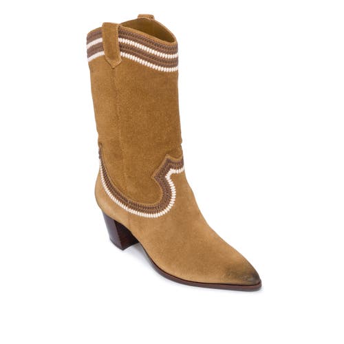 BERNARDO FOOTWEAR BERNARDO FOOTWEAR FREMONT EMBROIDERED WESTERN BOOT 