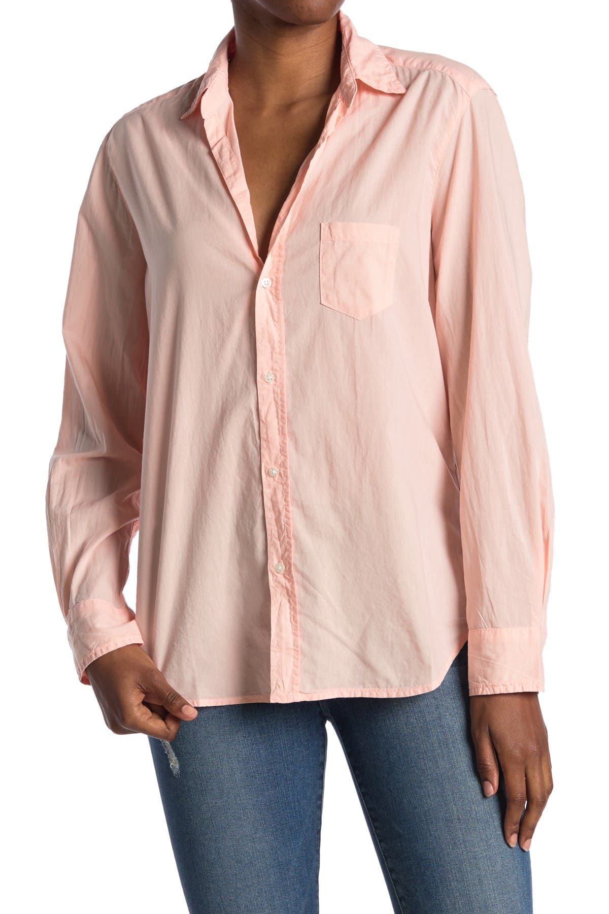 Frank Eileen Eileen Long Sleeve Button Down Shirt Nordstrom Rack