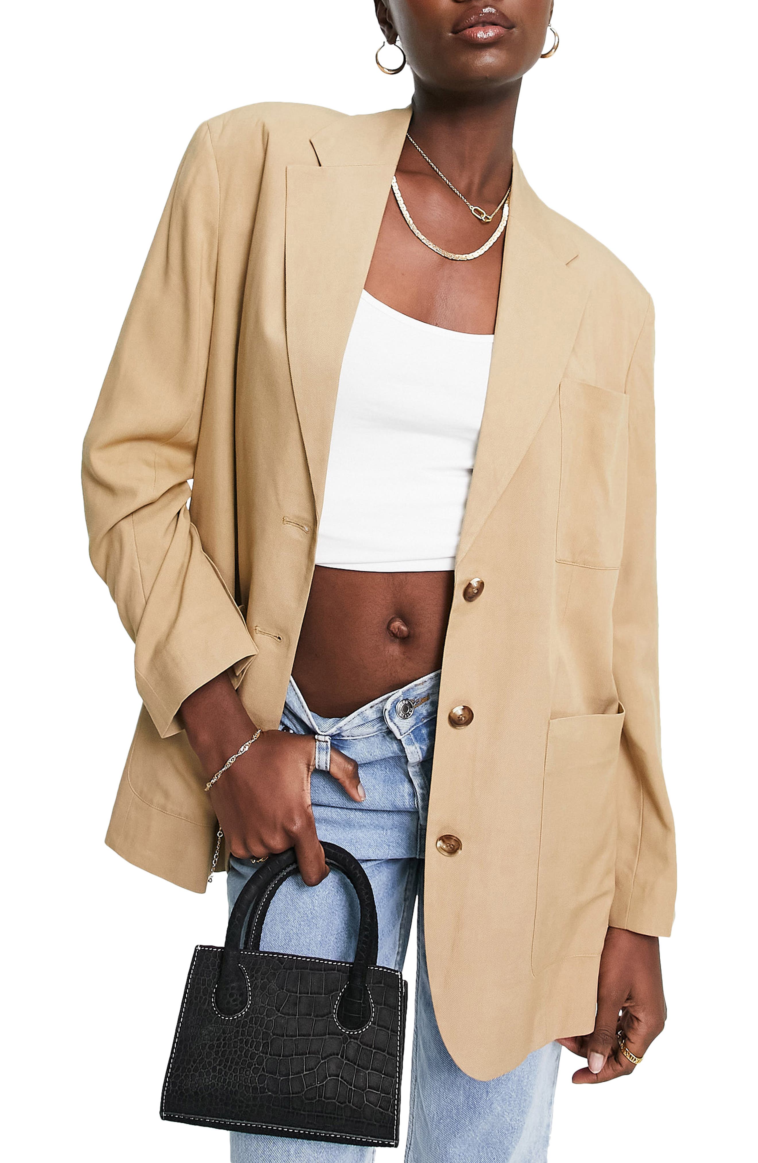 beige blazer jackets | Nordstrom