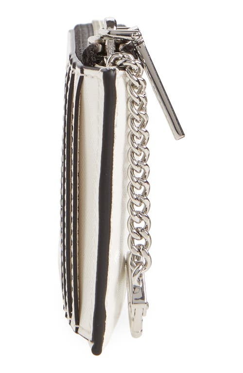 Marc Jacobs Small Zip Card Wallet In Cotton