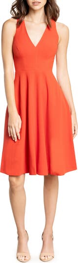 Dress the population shop catalina fit and flare