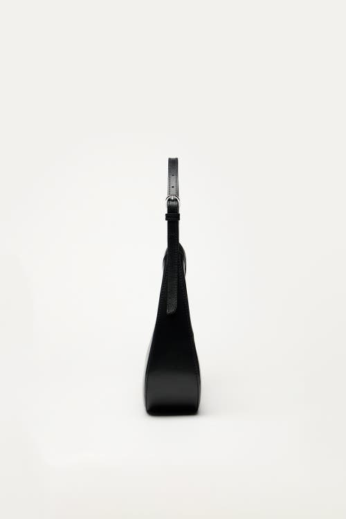 Want Les Essentiels De La Vie Want Les Essentiels Arch Smooth Leather Shoulder Bag In Black