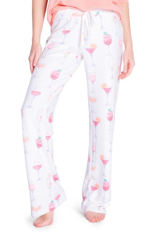 PJ Salvage Jersey Pajama Pants in Ivory
