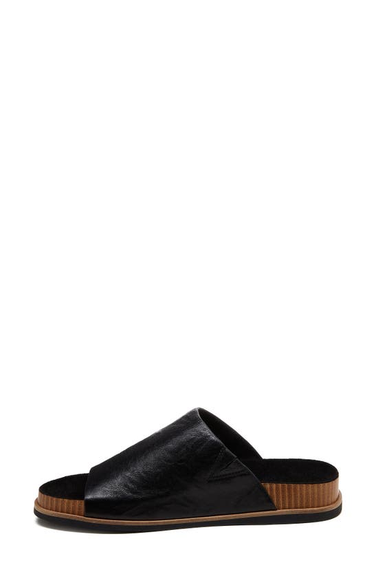 Shop Kelsi Dagger Brooklyn Squish Slide Sandal In Black