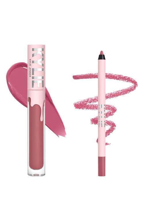 Kylie Cosmetics Velvet Lip Kit in 100 Posie K at Nordstrom