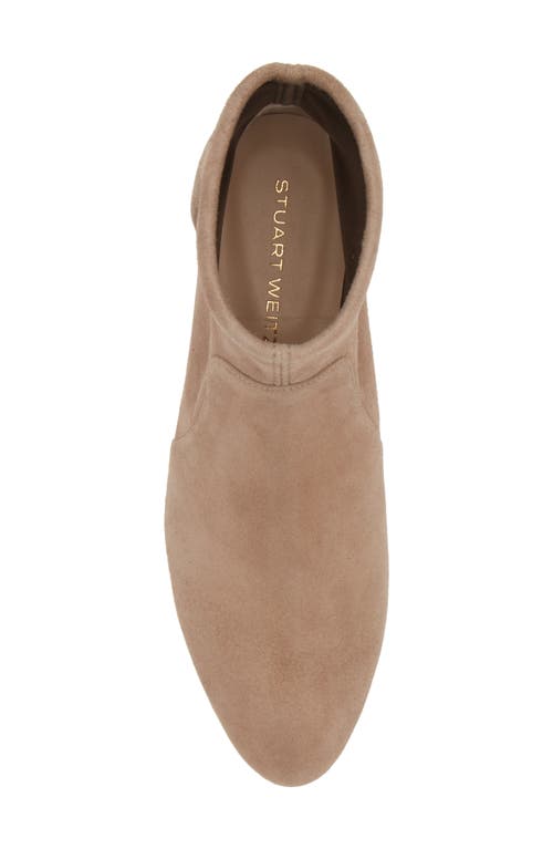 Shop Stuart Weitzman Grace Sock Bootie In Cashmere