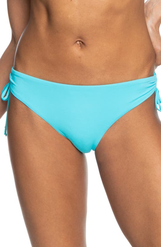 Roxy Beach Classics Side Tie Hipster Bikini Bottoms In Bachelor Button